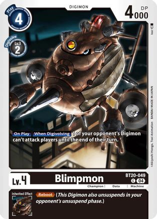 Blimpmon (BT20-049) - Release Special Booster 2.5