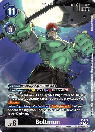 Boltmon (Update Pack 2025) (P-174) - Release Special Booster 2.5 Foil