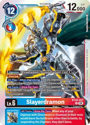 Slayerdramon (BT20-027) - Release Special Booster 2.5 Foil