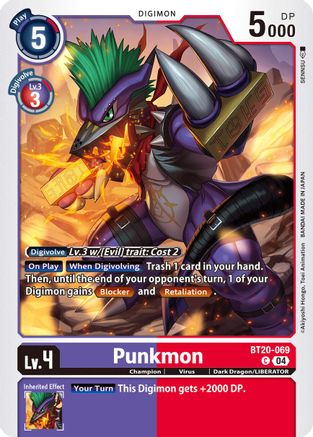 Punkmon (BT20-069) - Release Special Booster 2.5