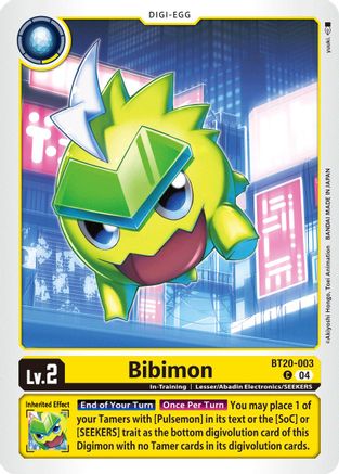 Bibimon (BT20-003) - Release Special Booster 2.5