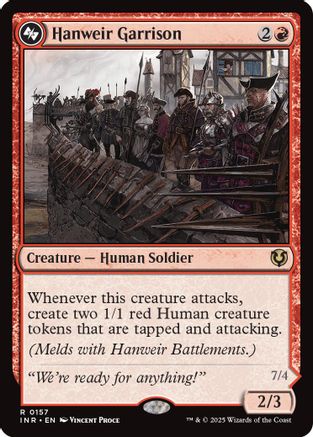Hanweir Garrison (-157) - Innistrad Remastered Foil