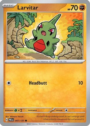 Larvitar 47 - SV Prismatic Evolutions