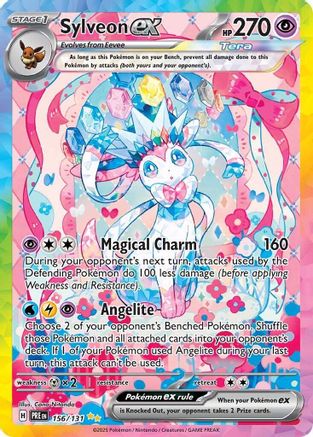 Sylveon ex - SV Prismatic Evolutions Holofoil