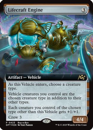 Lifecraft Engine (Extended Art) (BABP-423) - Buy-A-Box Promos Foil