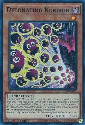 Detonating Kuriboh (SUDA-EN097) - Supreme Darkness 1st Edition