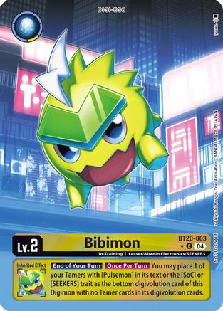 Bibimon (Release Special Booster 2.5: Box Promotion Pack) (BT20-003) - Release Special Booster 2.5 Foil