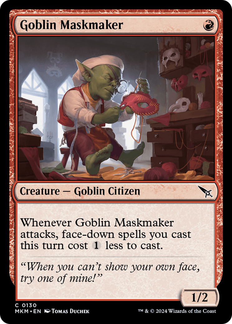 Goblin Maskmaker Foil