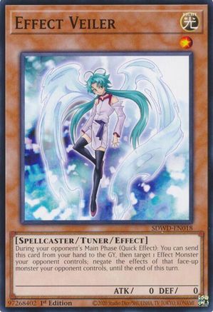 Effect Veiler (SDWD-EN018) - Structure Deck: Blue-Eyes White Destiny 1st Edition