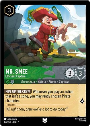 Mr. Smee - Efficient Captain (107/204) - Archazias Island