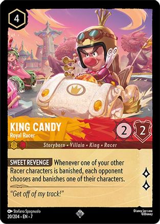 King Candy - Royal Racer (20/204) - Archazias Island Cold Foil