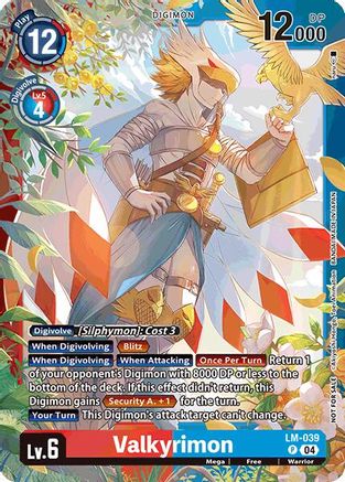 Valkyrimon (Limited Card Pack) (LM-039) - World Convergence Foil