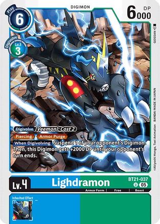 Lighdramon (BT21-037) - World Convergence