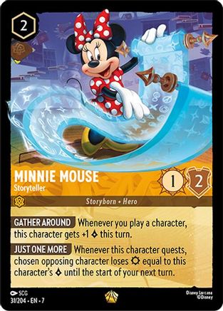 Minnie Mouse - Storyteller (31/204) - Archazias Island Cold Foil