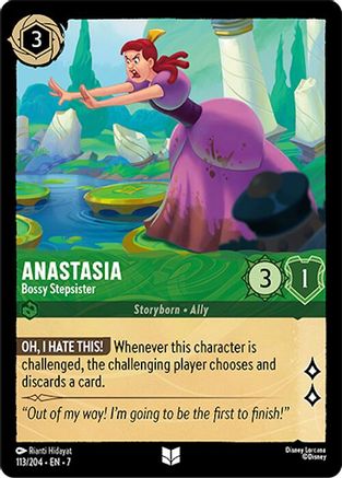 Anastasia - Bossy Stepsister (113/204) - Archazias Island Cold Foil