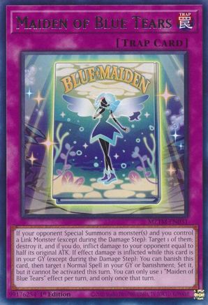 Maiden of Blue Tears (MZTM-EN031) - Maze of the Master 1st Edition