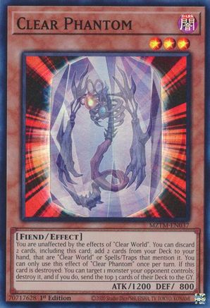 Clear Phantom (MZTM-EN037) - Maze of the Master 1st Edition