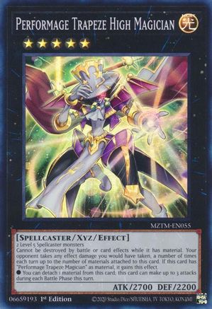 Performage Trapeze High Magician (MZTM-EN055) - Maze of the Master 1st Edition