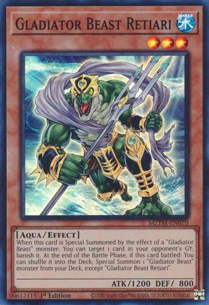 Gladiator Beast Retiari (MZTM-EN070) - Maze of the Master 1st Edition