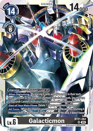 Galacticmon (BT21-062) - World Convergence Foil