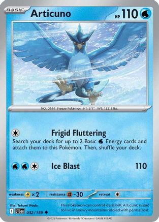 Articuno - 032/159 32 - SV09 Journey Together