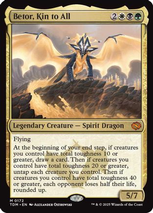 Betor, Kin to All (TDM-172) - Tarkir: Dragonstorm Foil