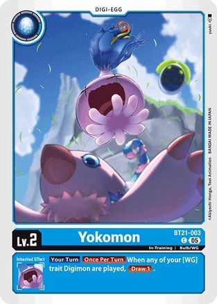 Yokomon (BT21-003) - World Convergence