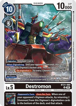 Destromon (BT21-060) - World Convergence