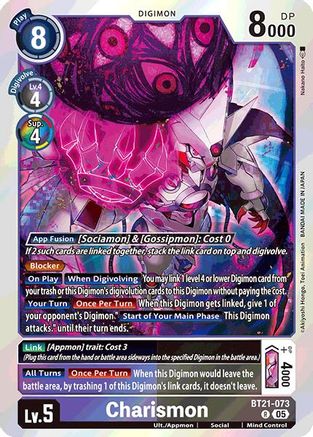 Charismon (BT21-073) - World Convergence Foil