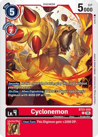 Cyclonemon (BT21-015) - World Convergence