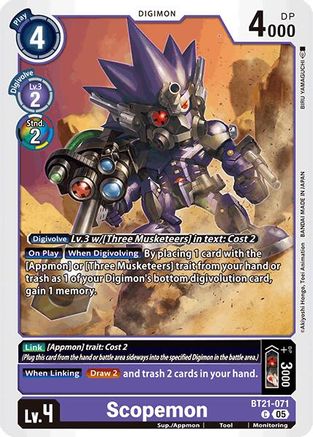 Scopemon (BT21-071) - World Convergence