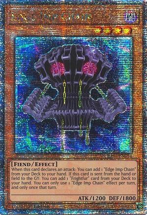 Edge Imp Chain (Quarter Century Secret Rare) (RA04-EN014) - Quarter Century Stampede 1st Edition
