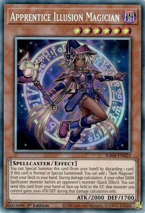 Apprentice Illusion Magician (CR) (RA04-EN023) - Quarter Century Stampede 1st Edition