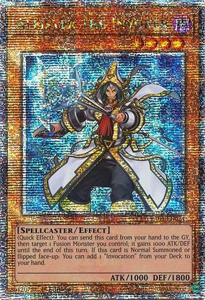 Aleister the Invoker (Alternate Art) (Quarter Century Secret Rare) (RA04-EN024) - Quarter Century Stampede 1st Edition