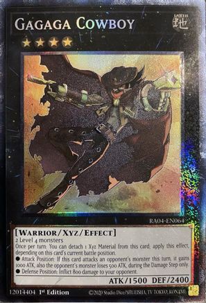 Gagaga Cowboy (CR) (RA04-EN064) - Quarter Century Stampede 1st Edition