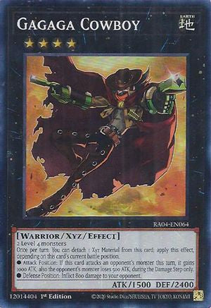 Gagaga Cowboy (RA04-EN064) - Quarter Century Stampede 1st Edition