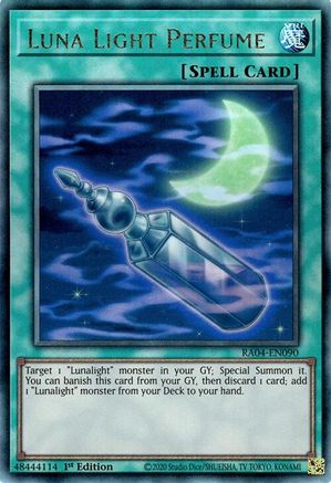 Luna Light Perfume (Ultimate Rare) (RA04-EN090) - Quarter Century Stampede 1st Edition