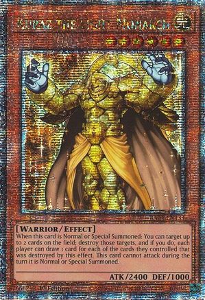 Kuraz the Light Monarch (Quarter Century Secret Rare) (RA04-EN133) - Quarter Century Stampede 1st Edition