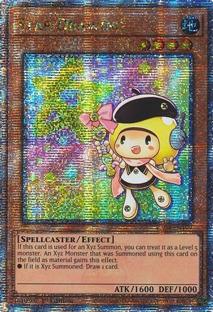 Star Drawing (Quarter Century Secret Rare) (RA04-EN199) - Quarter Century Stampede 1st Edition