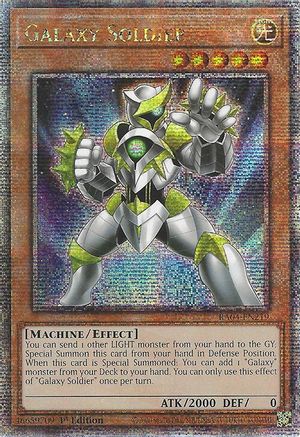 Galaxy Soldier (Quarter Century Secret Rare) (RA04-EN219) - Quarter Century Stampede 1st Edition