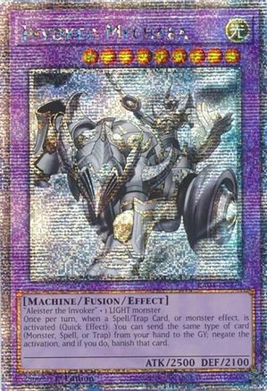 Invoked Mechaba (Quarter Century Secret Rare) (RA04-EN279) - Quarter Century Stampede 1st Edition