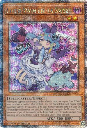 LiveTwin Lil-la Sweet (Quarter Century Secret Rare) (ALIN-EN028) - Alliance Insight