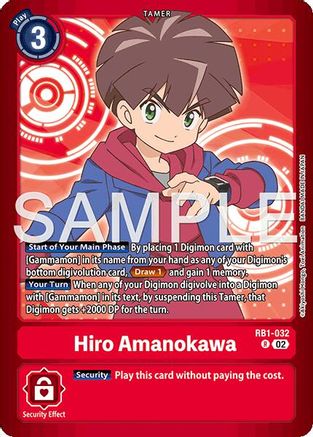 Hiro Amanokawa (RB1-032) - Limited Card Pack -Billion Bullet- Foil