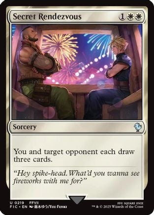 Secret Rendezvous (0219) (FIC-219) - Commander: FINAL FANTASY
