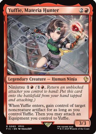 Yuffie, Materia Hunter (FIC-065) - Commander: FINAL FANTASY