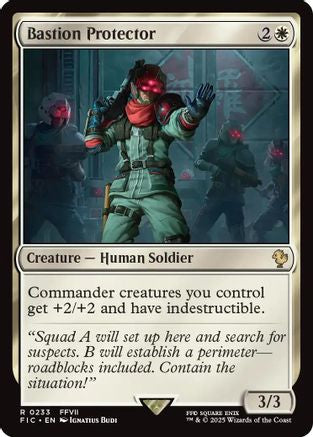 Bastion Protector (FIC-233) - Commander: FINAL FANTASY