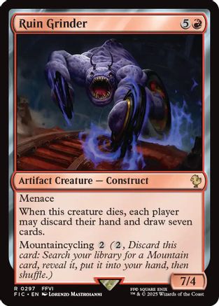 Ruin Grinder (FIC-297) - Commander: FINAL FANTASY
