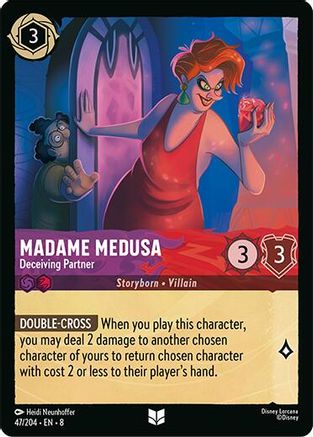 Madame Medusa - Deceiving Partner (47/204) - Reign of Jafar Cold Foil