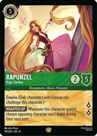 Rapunzel - High Climber (101/204) - Reign of Jafar Cold Foil