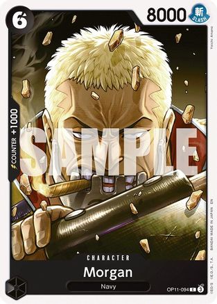 Morgan (OP11-094) - A Fist of Divine Speed